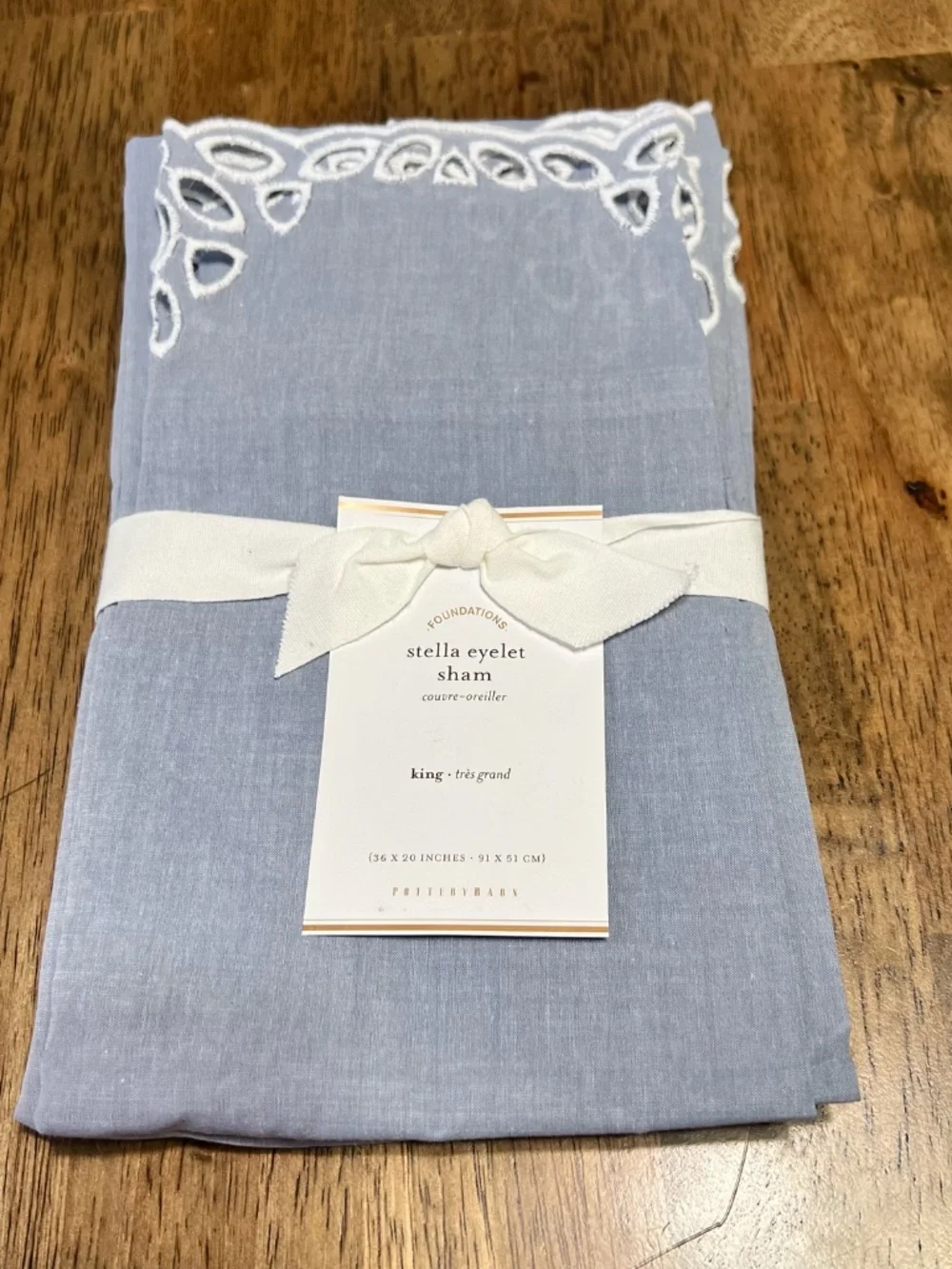 Pottery Barn Stella Eyelet Sham